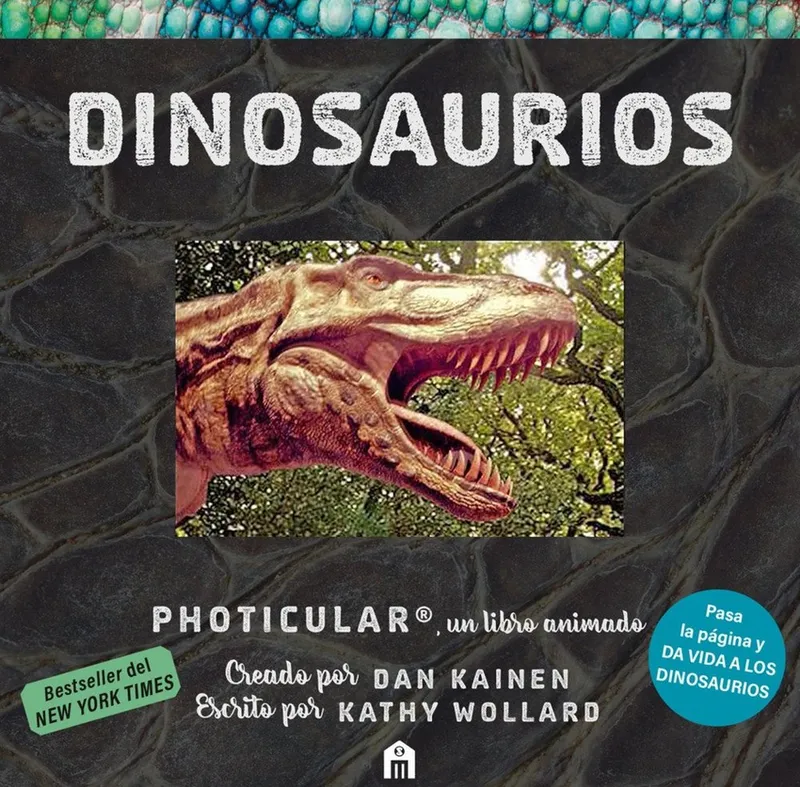Dinosaurios: Un libro animado en Photicular Wollard, Kathy 2026
