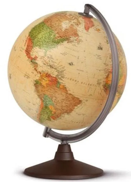 Esfera colegial marco polo con luz y lupa 30 cm