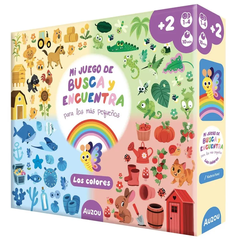 Mi juego de busca y encuentra. Los colores - Pequenas manitas 2026