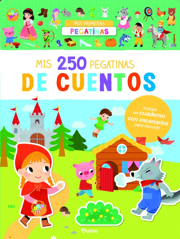 Mis 250 pegatinas de cuentos AA.VV. 2023