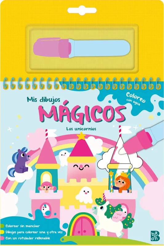 MIS DIBUJOS MAGICOS - COLOREO CON AGUA - LOS UNICORNIOS 2026