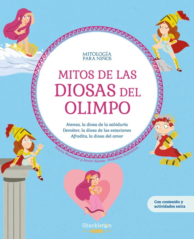 Mitos de las diosas del Olimpo Aitana Montaner 2026
