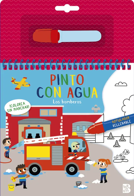 PINTO CON AGUA - LOS BOMBEROS BALLON 2026