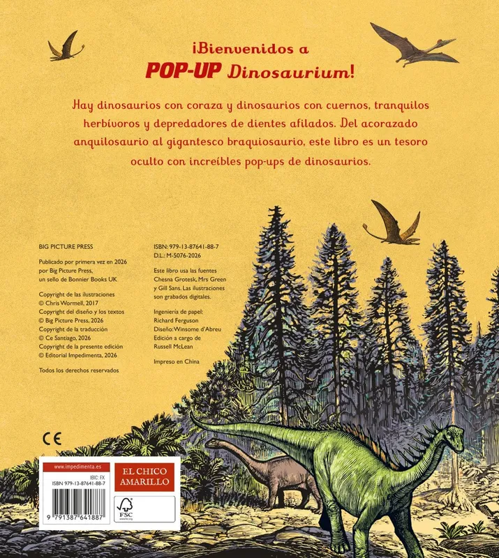 Pop-Up Dinosaurium 2026