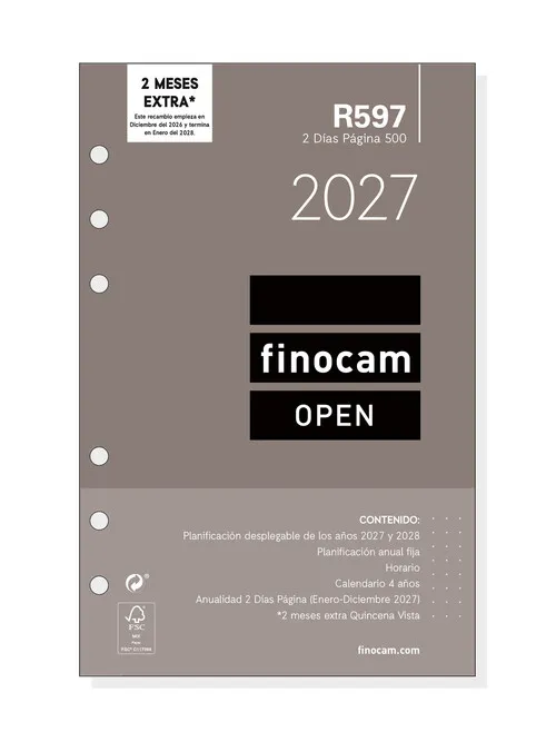 RECAMBIO R597 ANUAL 500 2DIA PAGINA 2027