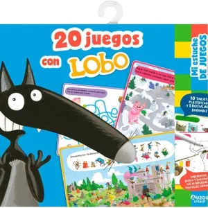 20 JUEGOS CON LOBO. MI ESTUCHE DE JUEGOS AA.VV. 2025