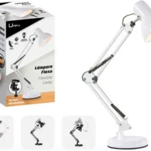 FLEXO SOBREMESA MULTIPOSICION BLANCO