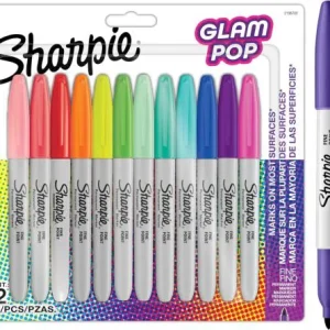 ESTUCHE 12 ROTULADORES SHARPIE FINO COLORES SURTIDOS
