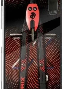Estuche compas metalico de precision norix 555 color rojo/negro