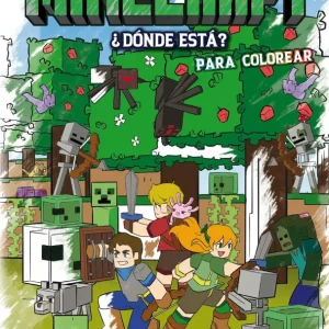 Minecraft. ¿Dónde está? Para colorear AA. VV. 2026