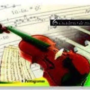 Paq/20 bloc de musica 20h 8 pentagramas 80g. pacsa