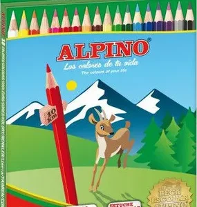 Estuche 18 lapices colores alpino surtidos