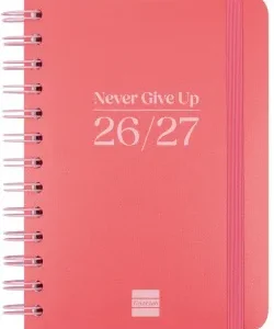 AGENDA ESCOLAR 26-27 8º DP COSMO ROJO ESPIRAL