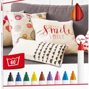 Estuche 10 rotulador edding 4600 textil colores surtidos