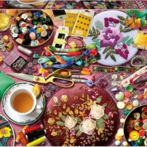 PUZZLE 2000 PIEZAS LA MESA DE COSTURA