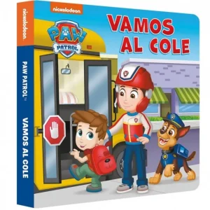 Paw Patrol / Patrulla Canina. Libro de cartón - Vamos al cole Nickelodeon 2025