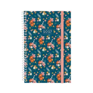 AGENDA ANUAL DESIGN COL E5 SEMANA VISTA HORIZONTAL 2027 FLORA