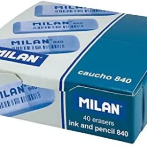 C/40 gomas milan 840 caucho para tinta y lapiz