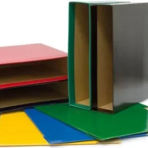 CAJA ARCHIVADOR DE PALANCA A4 ARCHIGRAF AZUL