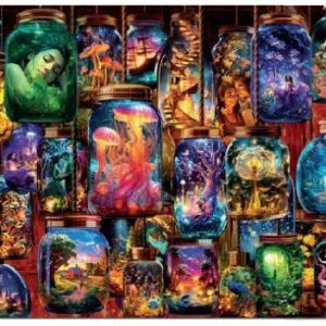 PUZZLE 2000 PIEZAS SUEÑOS EN UN FRASCO