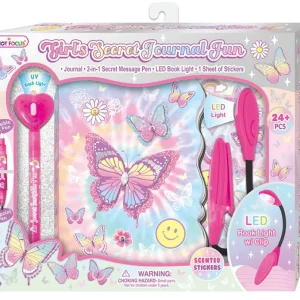 CONJUNTO DIARIO SECRETO 24 PIEZAS BUTTERFLY HOT FOCUS