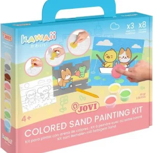 Kit pinta con arena 45g 8 colores surtidos serie kawaii