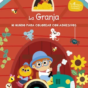 Mi mundo para colorear con adhesivos. La granja YOYO 2025