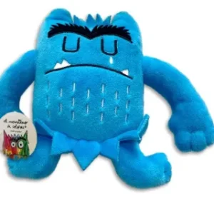 Pequeño peluche monstruo de colores Azul 15cm VV.AA. 2025