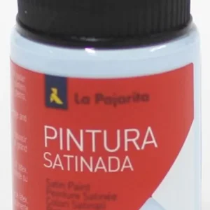 C/6 bote pintura satinada la pajarita azul pastel base latex