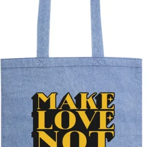 BOLSA MAKE LOVE NOT WAR JEAN
