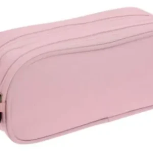 PORTATODO DOBLE BITS &BOBS ROSA SOFT 24,5X9,5 CM