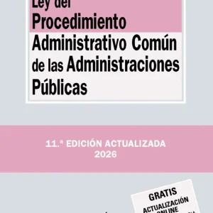 Ley del Procedimiento Administrativo Común de las Administraciones Públicas 2026