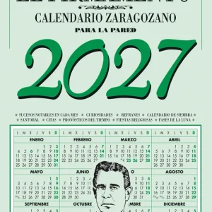 Calendario pared zaragozano 2027 VV.AA. 2026