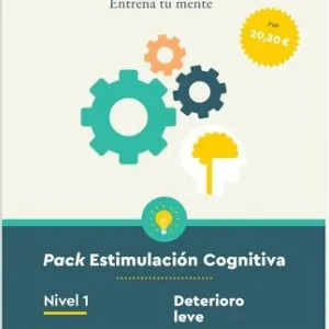 Pack Estimulación Cognitiva. Nivel 3 (deterioro moderado-grave) Pedrosa Casado, Beatriz 2023