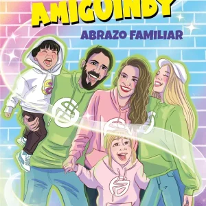 La Familia Amiguindy 1. Abrazo familiar La Familia Amiguindy 2023