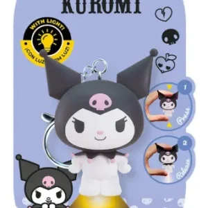 FLASHIES FIGURA 3D LLAVERO CON LUZ HELLO KITTY KUROMI