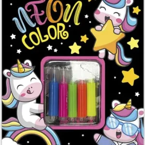 SET NEÓN COLOR - UNICORNIOS Varios 2025