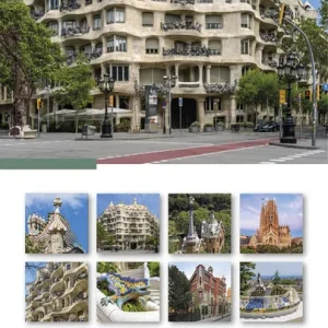 Cal. 2026 Pared (30x30 cm) Gaudí-2 B (Pedrera) AA.VV. 2025