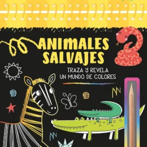 Animales salvajes ('Traza y crea') AA.VV. 2025