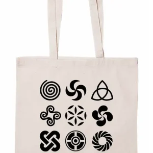 BOLSA TRISCELES GALICIAN ART NATURAL