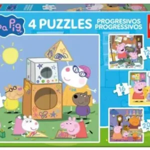 PUZZLE PROGRESIVO PEPPA PIG 12 16 20 25 PIEZAS
