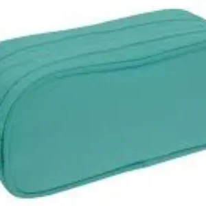 PORTATODO DOBLE BITS &BOBS TURQUESA 24,5X9,5 CM