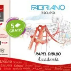 Minipack 10+5 laminas gratis dibujo fabriano a4 130g