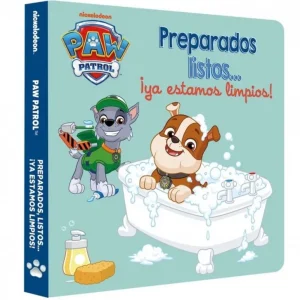 Paw Patrol / Patrulla Canina. Libro de cartón - Preparados, listos... ¡ya estamos limpios! Nickelodeon 2026