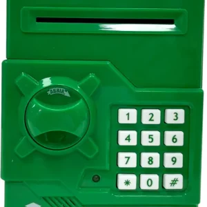 CAJA FUERTE ELECTRONICA COLOR VERDE OSCURO