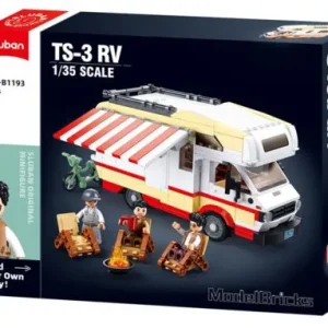 FURGONETA DE CAMPING 1/35 506 PZS MODEL BRICKS