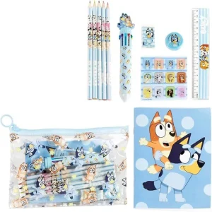 SET DE PAPELERIA ESCOLAR EVA BLUEY