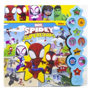 Spidey y su superequipo. Libro con 10 sonidos Marvel 2024