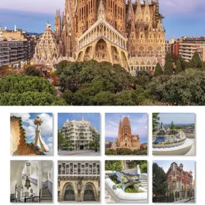 Cal. 2026 Pared (16x16 cm) Gaudí-1 B (S. Família) AA.VV. 2025