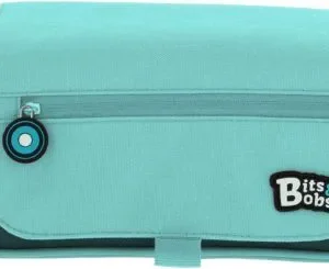 PORTATODO TRIPLE SOLAPA BITS &BOBS AZUL CLARO 23X10X10